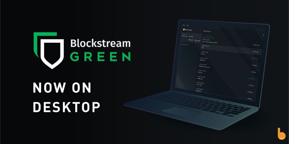 کیف‌پول Blockstream green