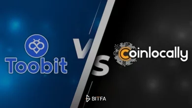 مقایسه صرافی کوین لوکالی Coinlocally و توبیت Toobit