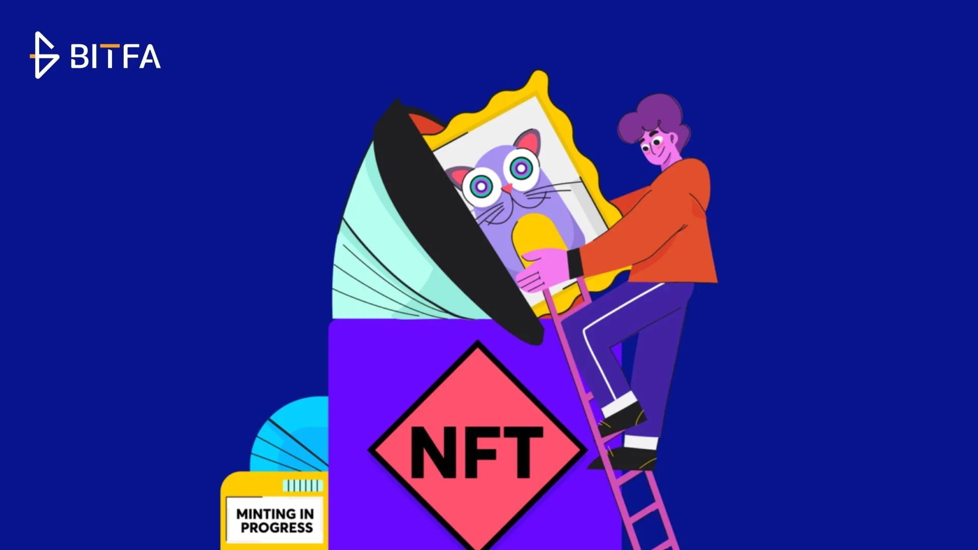 مینت nft در تون کیپر