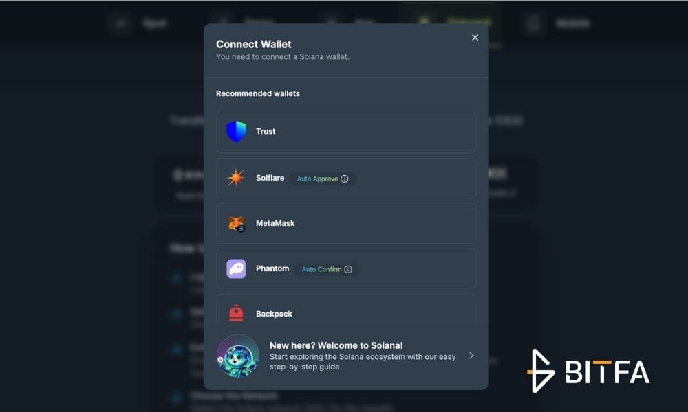 اتصال کیف پول (Connect Wallet)