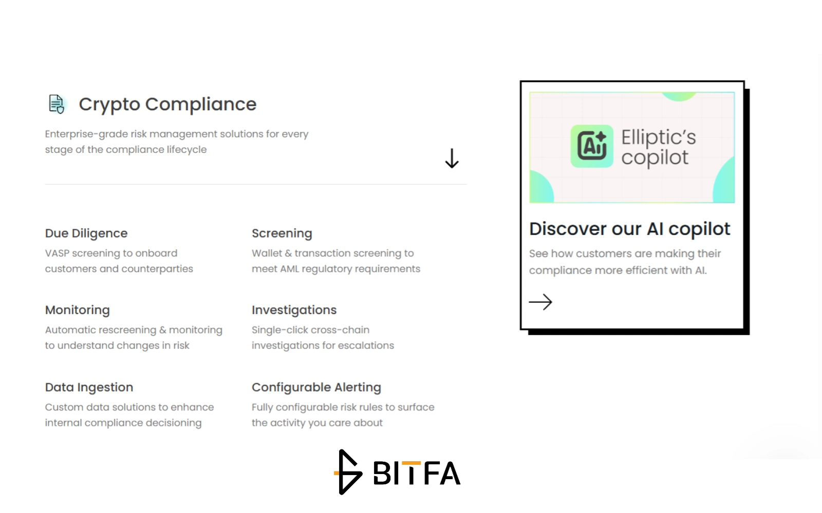 بخش crypto compliance