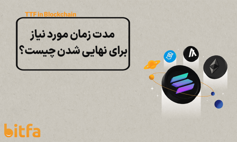 مدت زمان مورد نیاز برای نهایی شدن (TTF) یک تراکنش در بلاکچین چیست؟