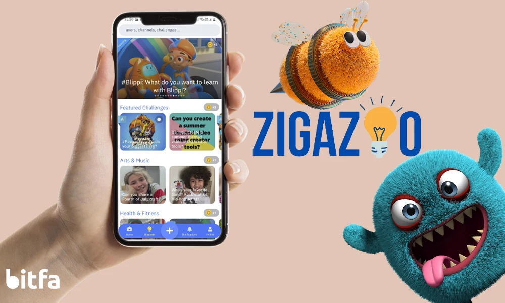 پلتفرم زیگازو (Zigazoo) – آموزش بلاکچین به کودکان
