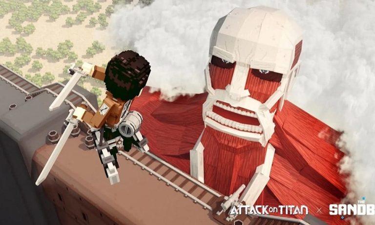 بازی انیمه محبوب Attack on Titan به متاورس سندباکس می‌آید!