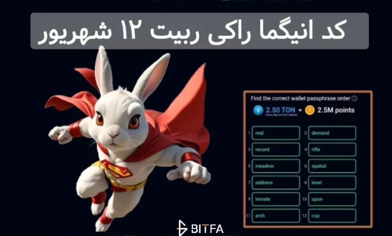 کد انیگما راکی ربیت امروز ۱۲ شهریور رونمایی شد