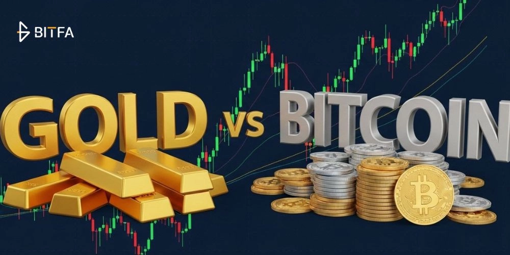 طلا بخریم یا بیت کوین؟