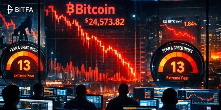 سقوط بیت کوین به ۶۶ هزار دلار؛ بازار در چنگال ترس است