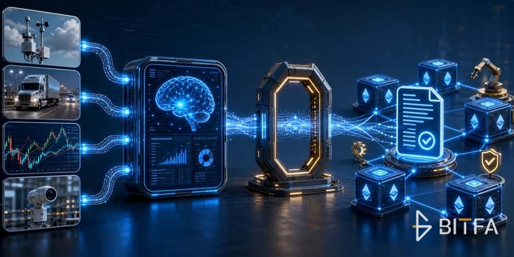 فرایند انتقال داده به قرارداد هوشمند