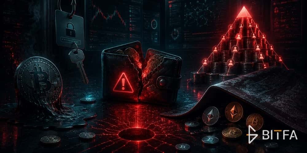 انواع رایج کلاهبرداری در ارز دیجیتال