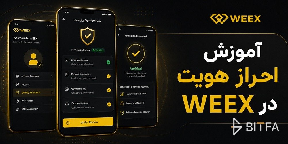 آموزش احراز هویت صرافی ویکس