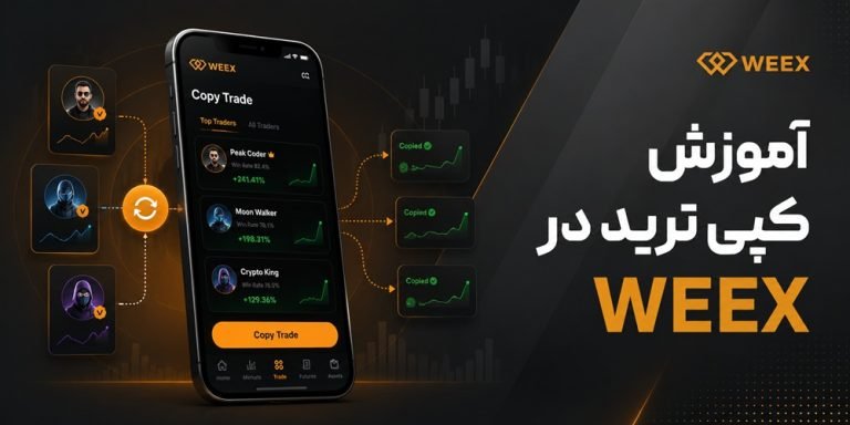 آموزش کپی ترید در WEEX