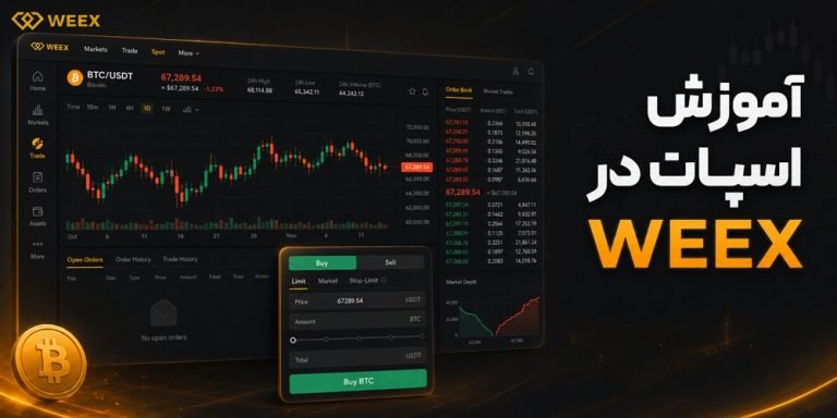 آموزش اسپات در WEEX